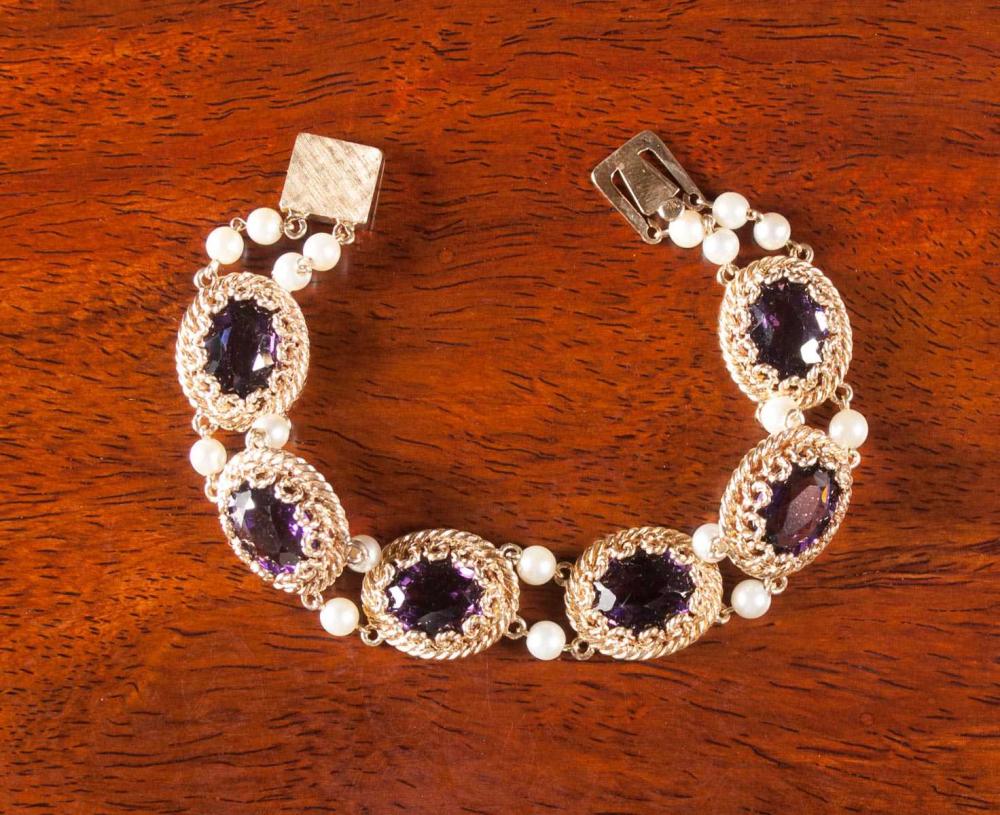 LUCIEN PICCARD AMETHYST AND