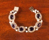 LUCIEN PICCARD AMETHYST AND FO