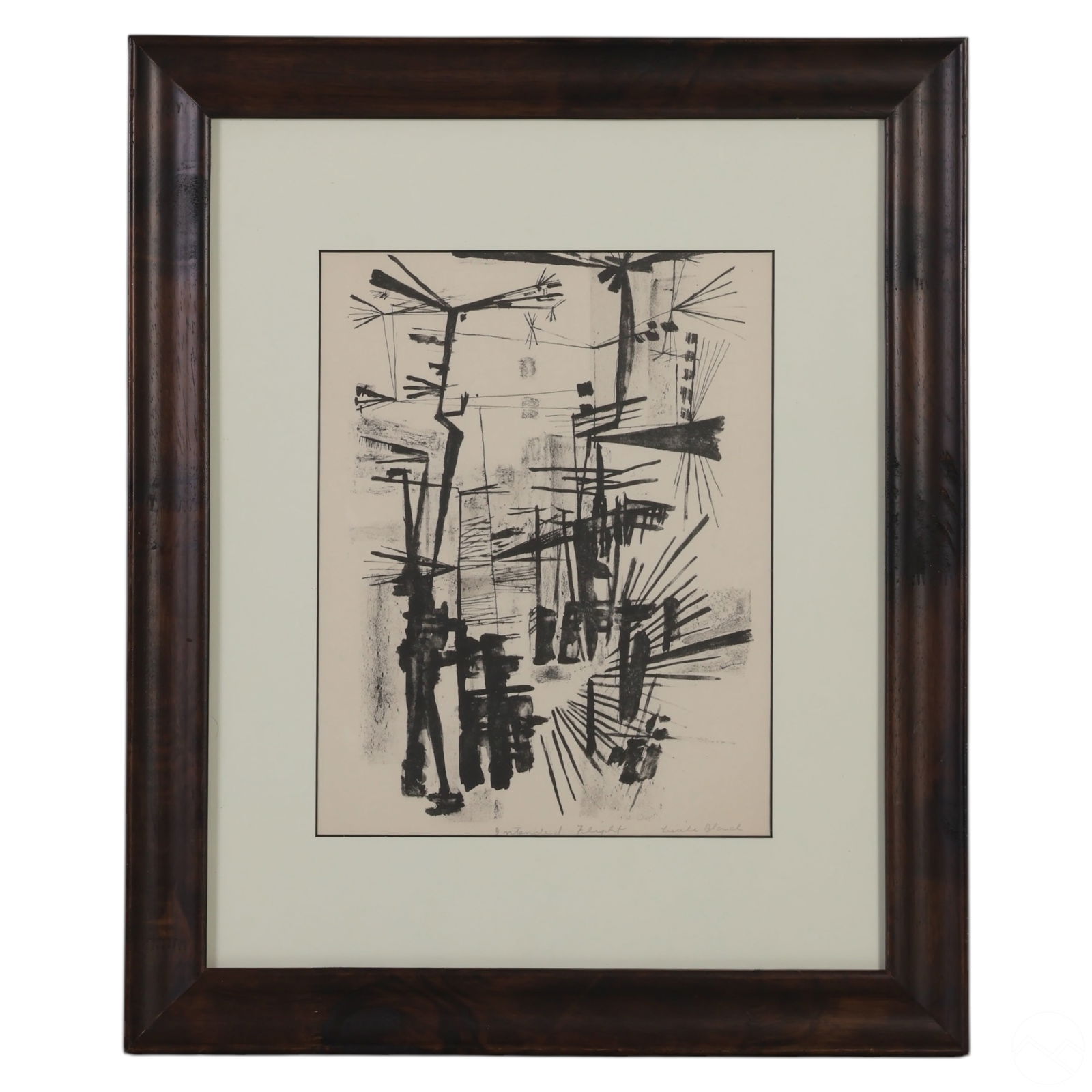 LUCILE BLANCH 1895-1981 ABSTRACT LE