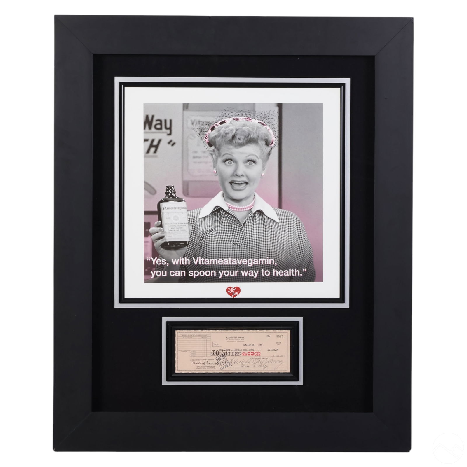 LUCILLE BALL ARNAZ SIGNED