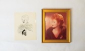 LUCILLE BALL HEAD SHOT AND HIR