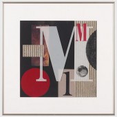 LUCILLE BROWN: MCollage on pap