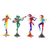 LUCIO BUBACCO. FOUR GLASS CARN