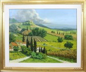 LUCIO SOLLAZZI OIL ON CANVASLU
