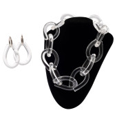 LUCITE JEWELRY SUITE, COREY MO