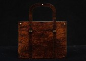 Lucite "tortoise shell" Koret