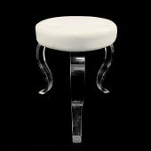 LUCITE TRIPOD STOOLMid Century