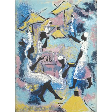 Luckner Lazard Haitian, b. 1928