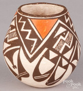 LUCY M. LEWIS POLYCHROMED JAR<