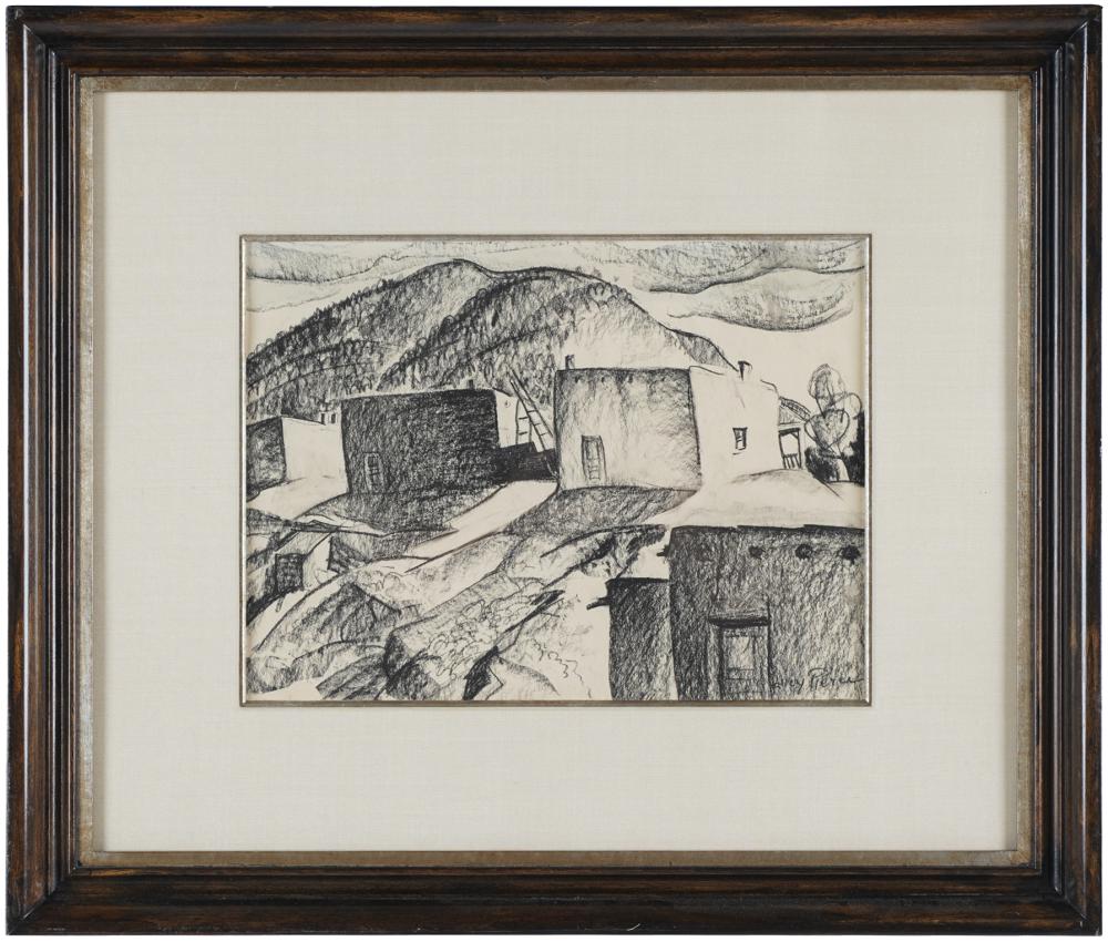 LUCY PIERCE (1887-1974): "TAOS