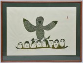 LUCY QINNUAYUAK, INUIT, STONEC