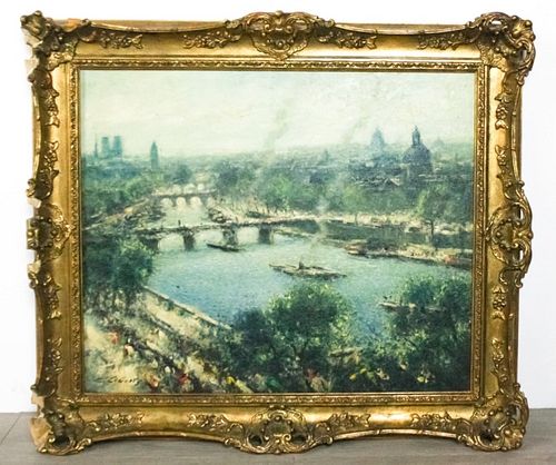 LUDOLF LIBERTS OIL ON BOARDLudolf