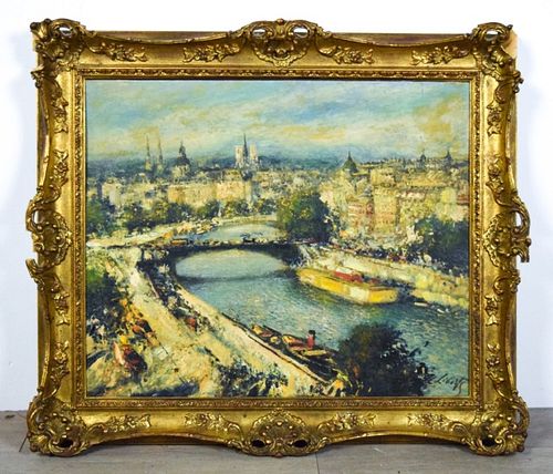 LUDOLF LIBERTS OIL ON BOARDLudolf