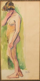 LUDOVIC RODO PISSARRO WATERCOL