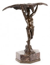 LUDWIG GRAEFNER BRONZE SCULPTU