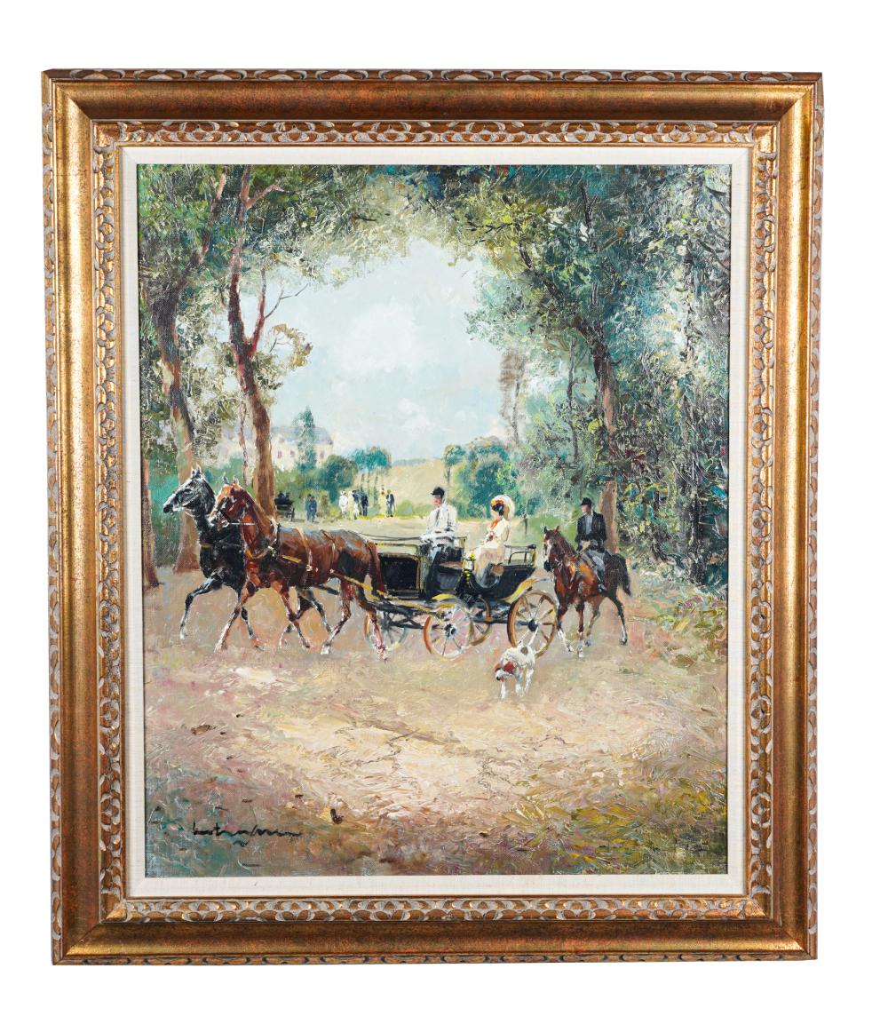 LUDWIG GSCHOSSMANN: "HORSE AND