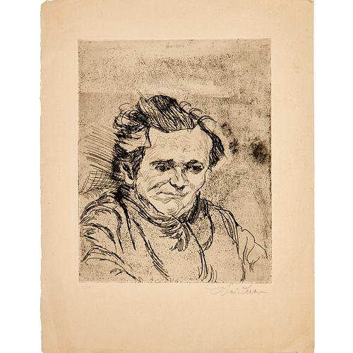 LUDWIG MEIDNER, PORTRAIT