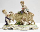 LUDWIGSBURG PORCELAIN PUTTI FI