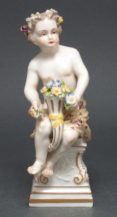 Ludwigsburg porcelain putti fi