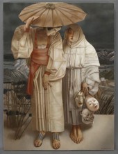 Lui Liu ''Geisha and Woman hol