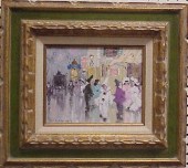 Luigi Cagliani (Italian)  oil