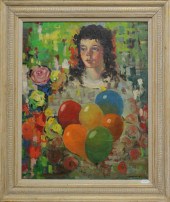 LUIGI CORBELLINI OIL ON CANVAS
