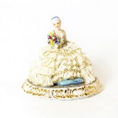 LUIGI FABRIS FIGURINE, SEATED