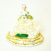 LUIGI FABRIS LACE FIGURINE, WO