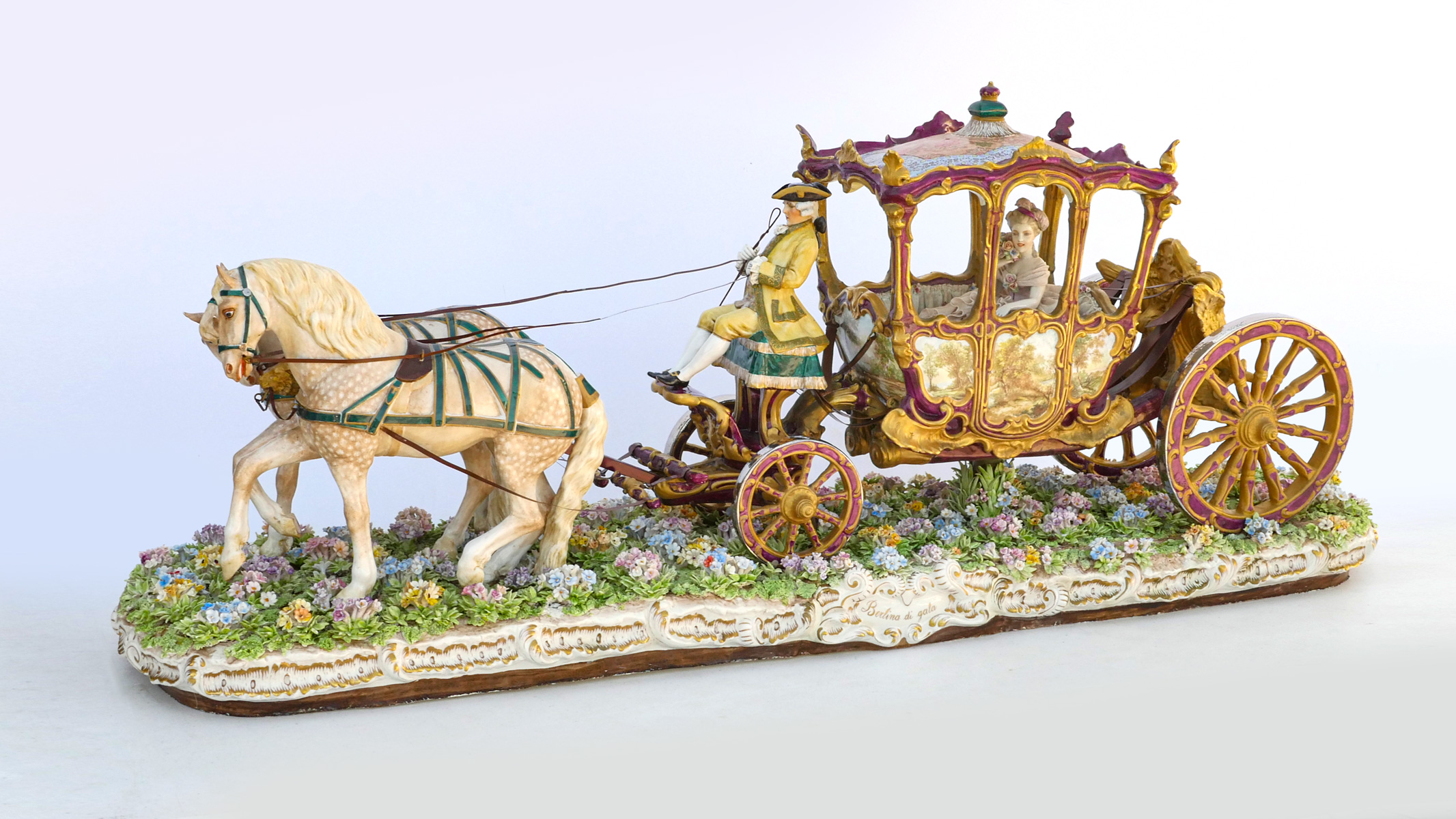 LUIGI FABRIS PORCELAIN HORSE