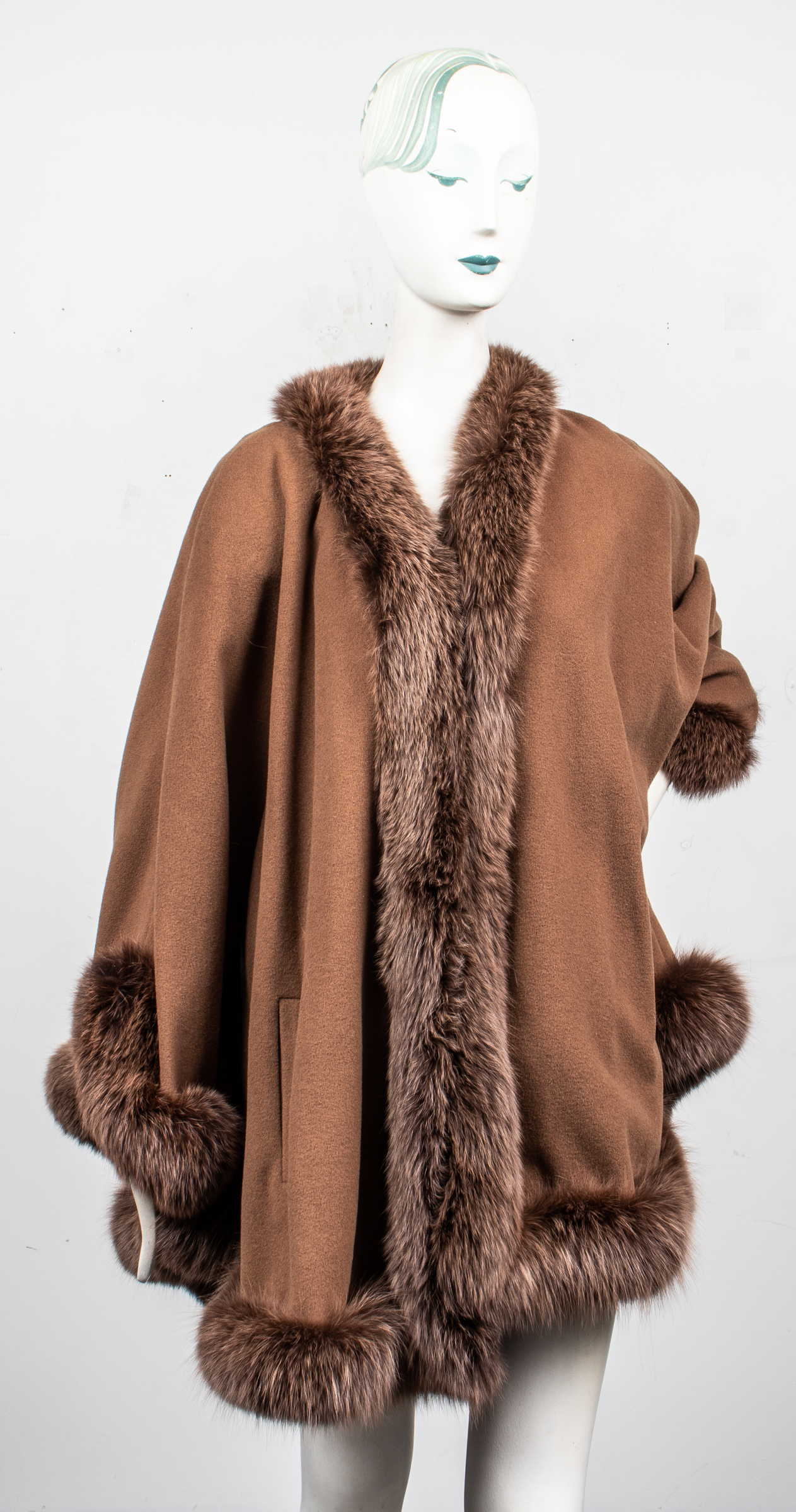 LUIGI FIASCO BROWN FOX FUR