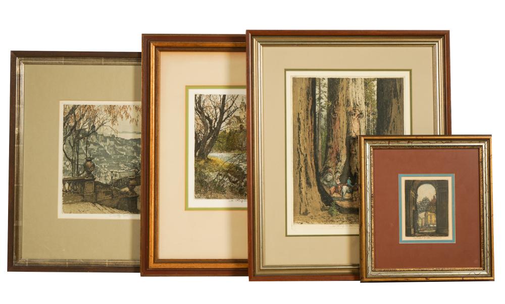 LUIGI KASIMIR (1881 - 1962): FOUR