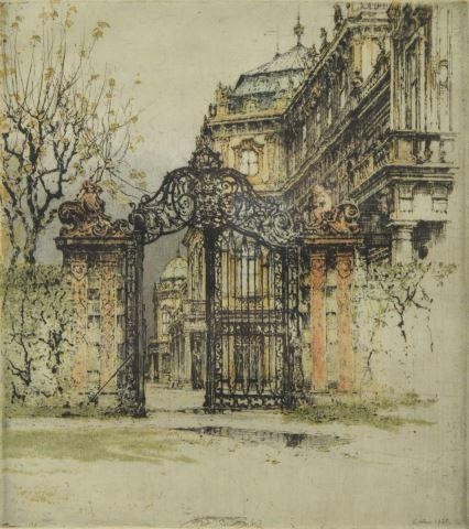 LUIGI KASIMIR BELVEDERE PALACE GATE