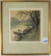 LUIGI KASIMIR COLOR ETCHING (A