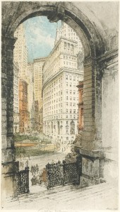 LUIGI KASIMIR COLOR ETCHING (A