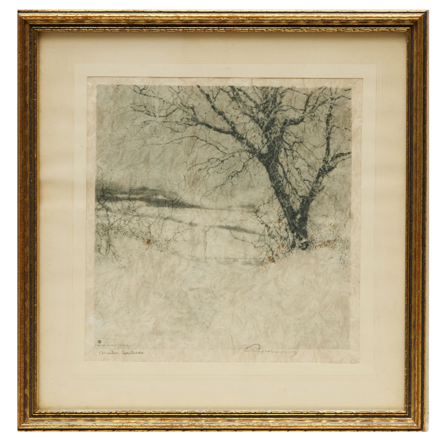 LUIGI KASIMIR, ETCHING WITH COLOR