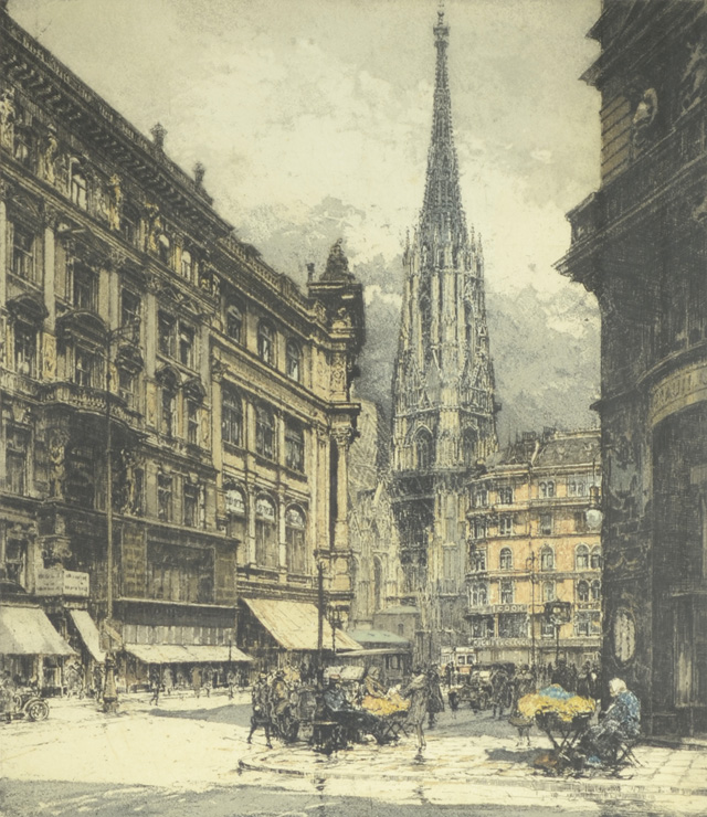 LUIGI KASIMIR ORIGINAL ETCHING