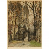 LUIGI KASIMIR, SIGNED ETCHING