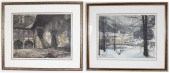 LUIGI KASIMIR TOW ETCHINGS AND