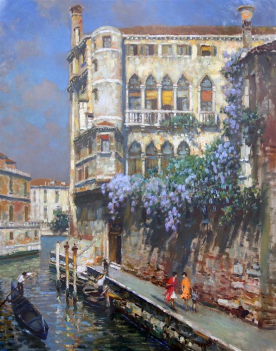Luigi Lanza (Italian 1860-1913) oil
