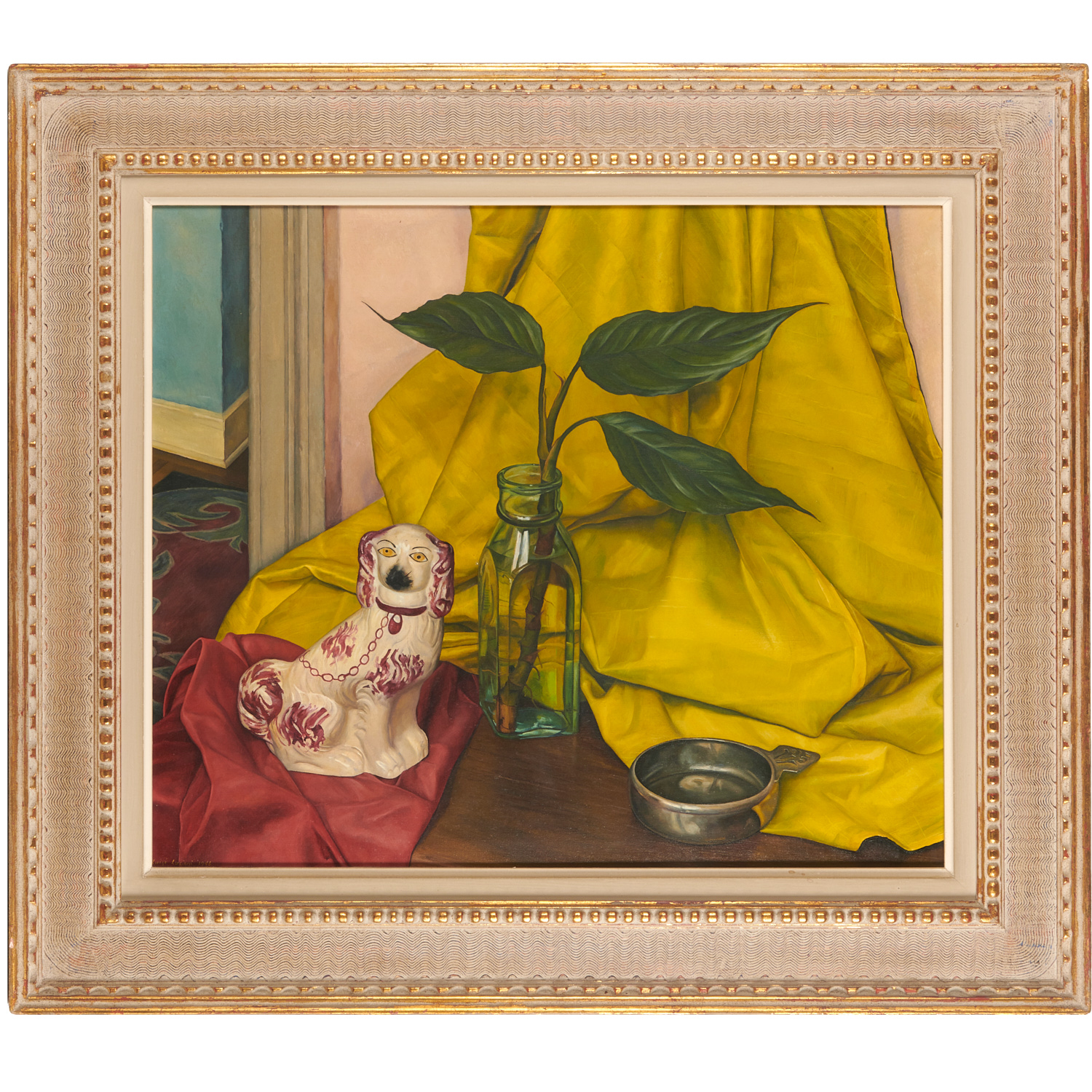 LUIGI LUCIONI, OIL ON CANVAS,