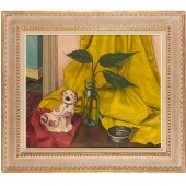 LUIGI LUCIONI, OIL ON CANVAS,