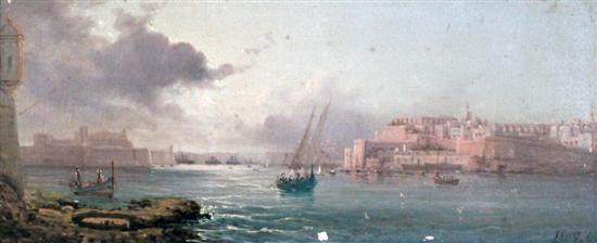 Luigi Maria Galea (1847-1917) oil