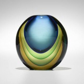Luigi Onesto. Vase. hand-blown