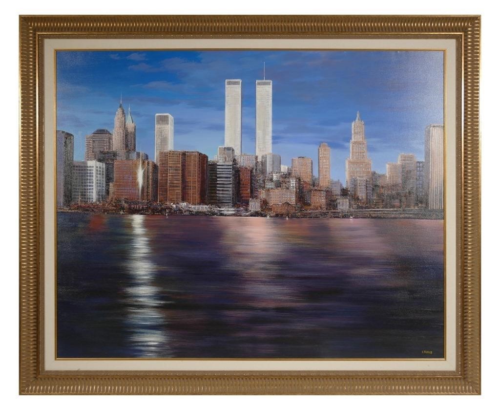 LUIGI ROCCA, NEW YORK SKYLINE,