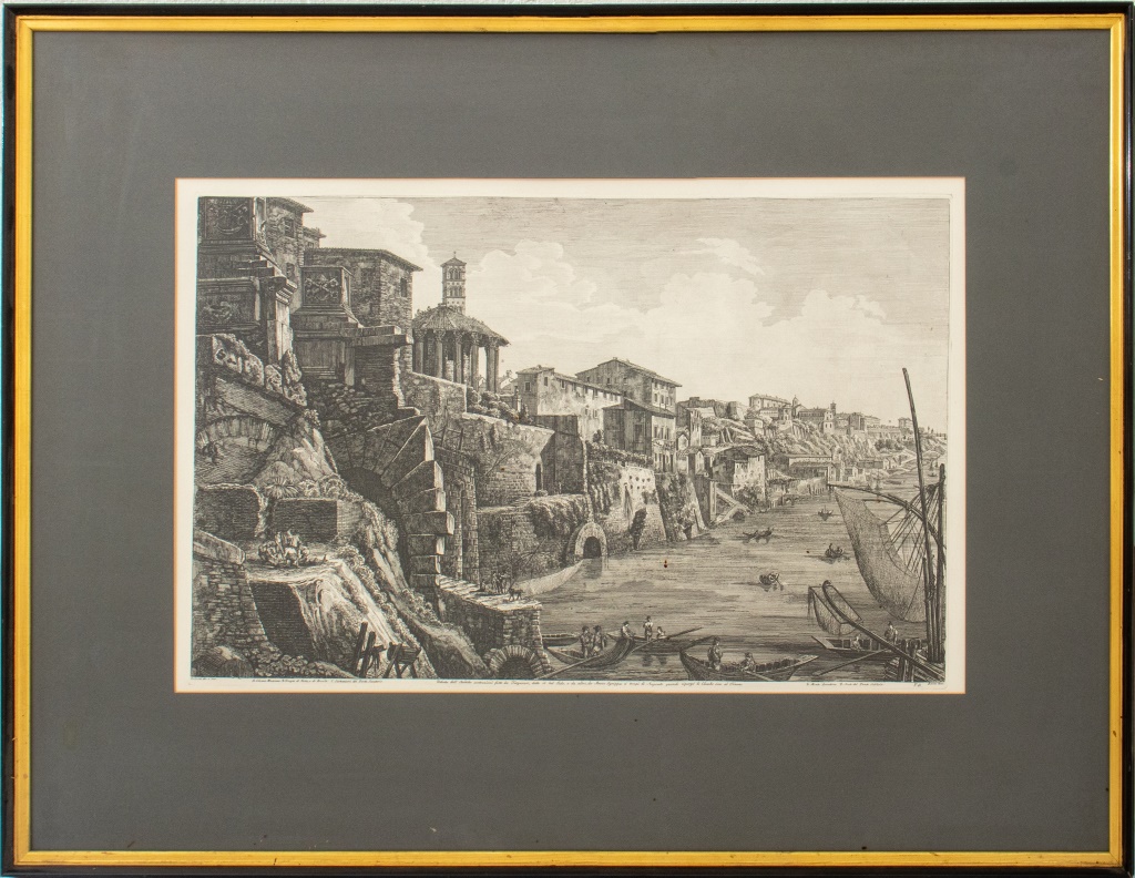 LUIGI ROSSINI ROMA CITYSCAPE