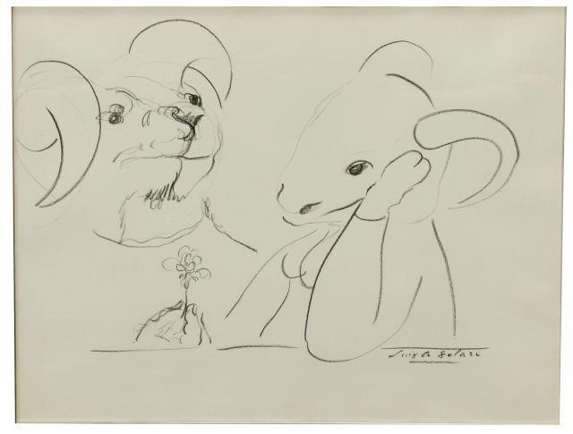 LUIS ALBERTO SOLARI (D.1993) SKETCH