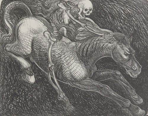 LUIS JIMENEZ (1940-2006) LITHOGRAPH