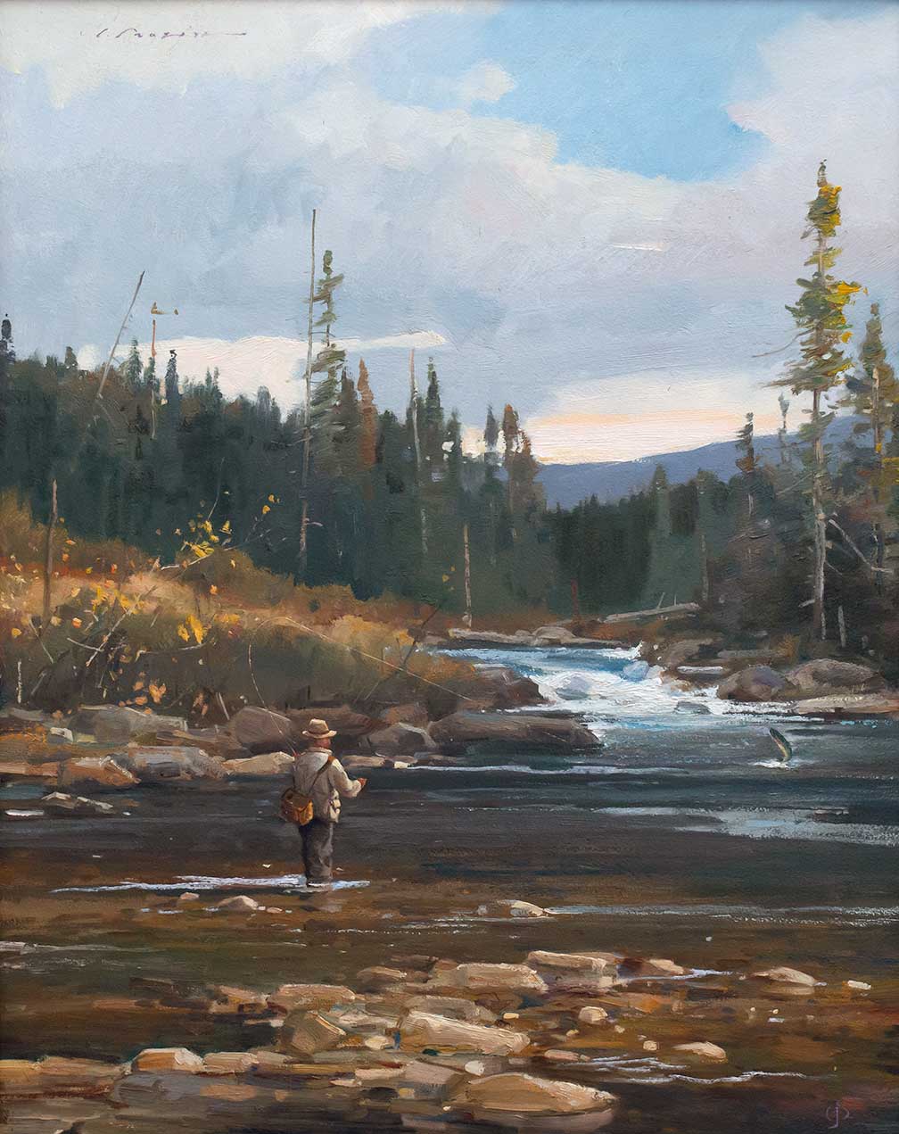LUKE FRAZIER (1970- ), HOOKIN' A