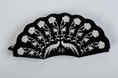 LULU GUINNESS EMBROIDERED BLAC