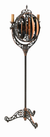 LUMINAIRE CAST IRON FUNERAL PA